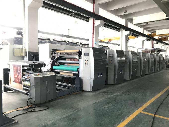 Fully Automatic Kraft Paper Flexo Printer with Water Based Ink 6 Colors Petal Type 2