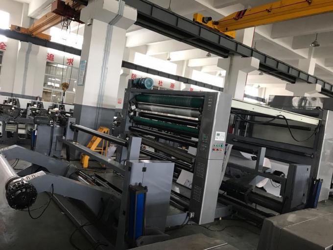 Water Based Ink Wide Range Single Faced Carton Preprint Flexographic Printing Machine 8