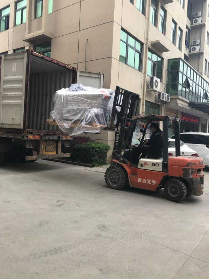 PE Coated Double Flexo Printing Machine with 100mm Web Roller Diameter and UV IR Dryer 8