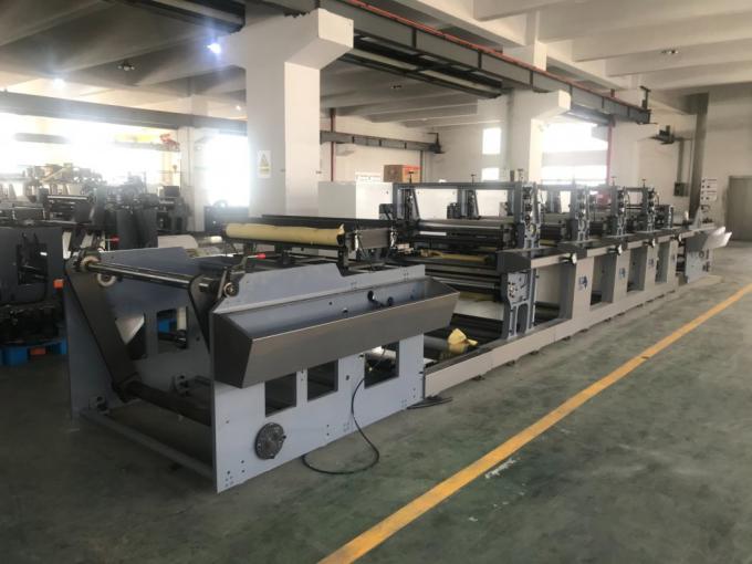 6 Colors Flexography Color Paper Cup Printing Machine With 380V 415V 440V 220V Power Supply 5