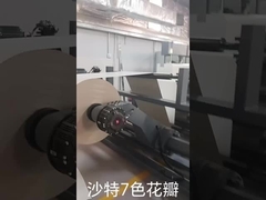 5 Color Flexographic Printing Machine With UV IR Dryer And Shipping Cost Information