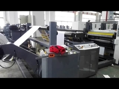 Gearing 1/8cp Six Color Roll Paper Wide Web Flexo Flexographic Printing Machine Press CE