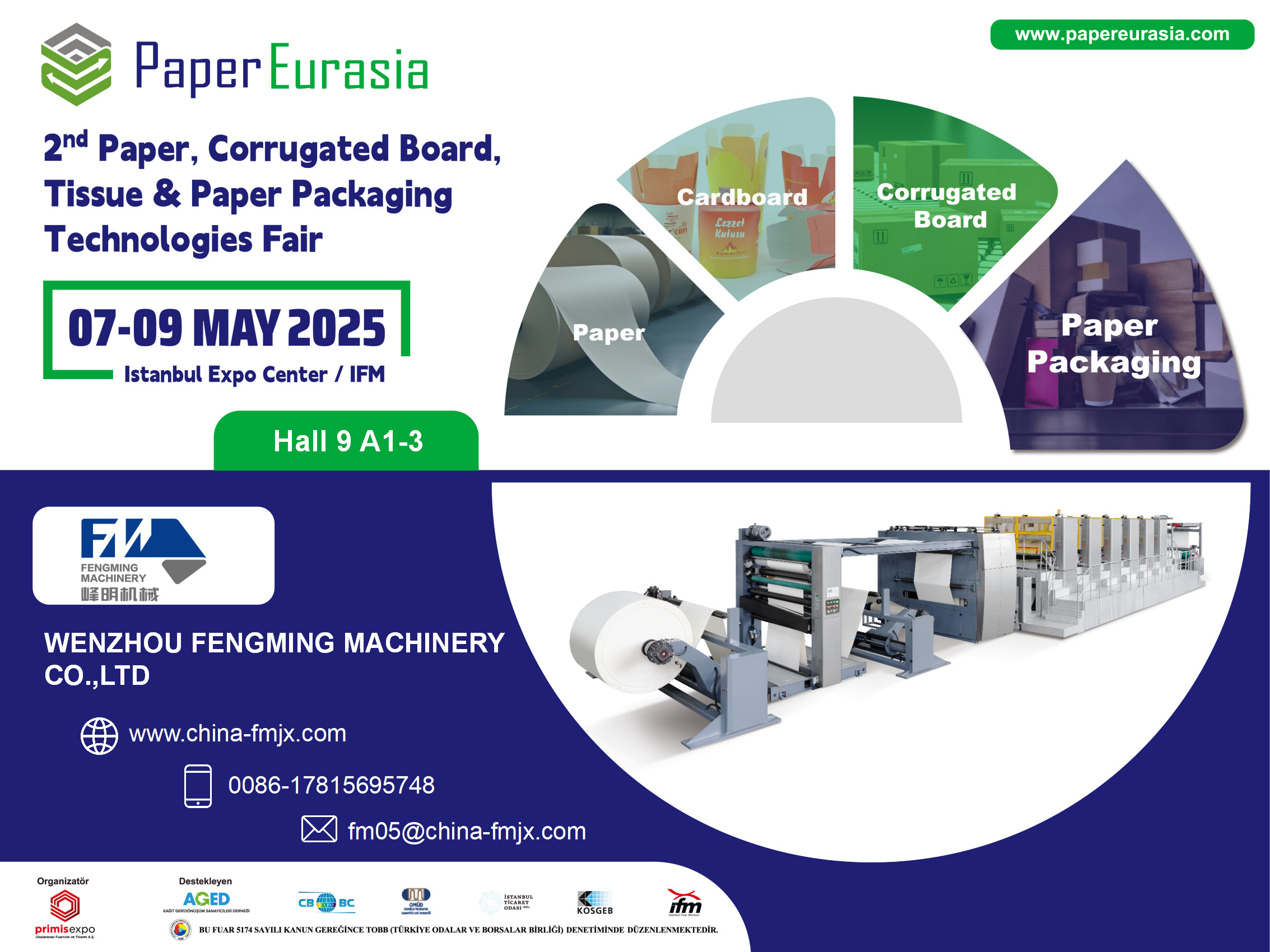 Latest company news about paper eurasia 2025 turkey