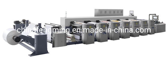 Good price Single Faced Paper Rolls High Speed Flexography Printing Machine with UV IR Dryer online
