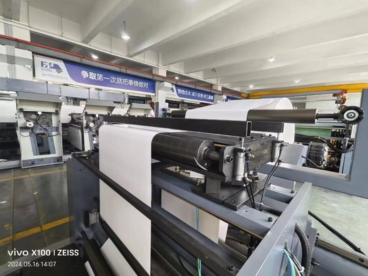 Good price 4 Color Flexographic Printing Machine for Paper Cartons 1000mm Width online