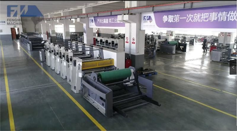 Automatic double servo motor Controller Unit Type Printing Machine