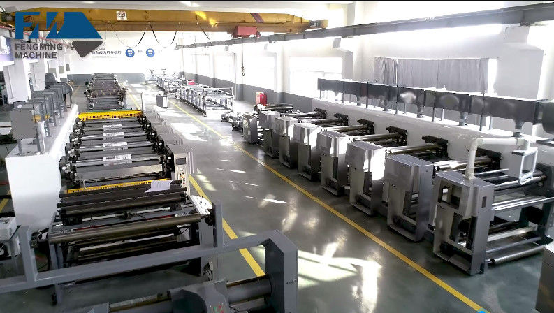 Sleeve Type Flexo Printing Machine with Auto Loading and Unloading System