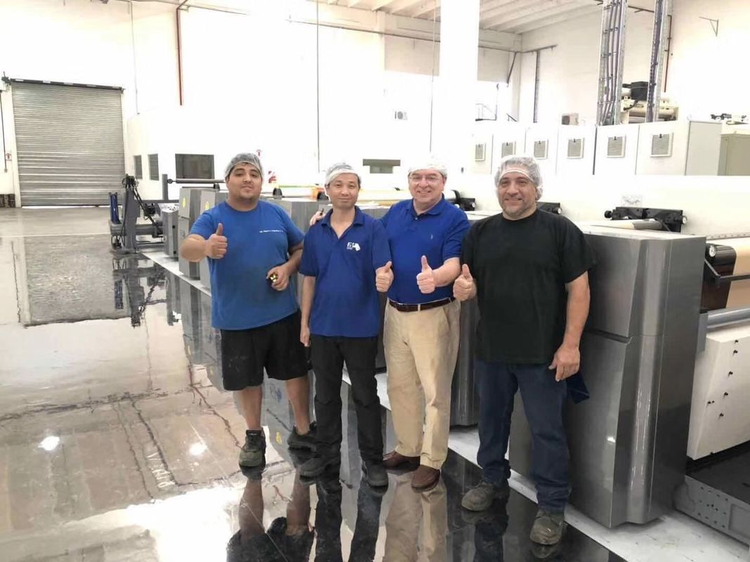 High Speed Servo Control 6 Color Flexo Printing Machine with Customization Capability