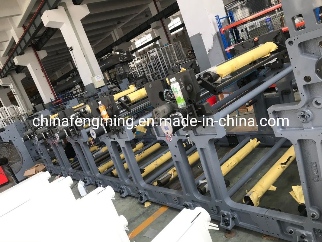 Customization High Speed 2/4/6/8 Color Paper Cup Paper Bag Flexographic Printing Machine