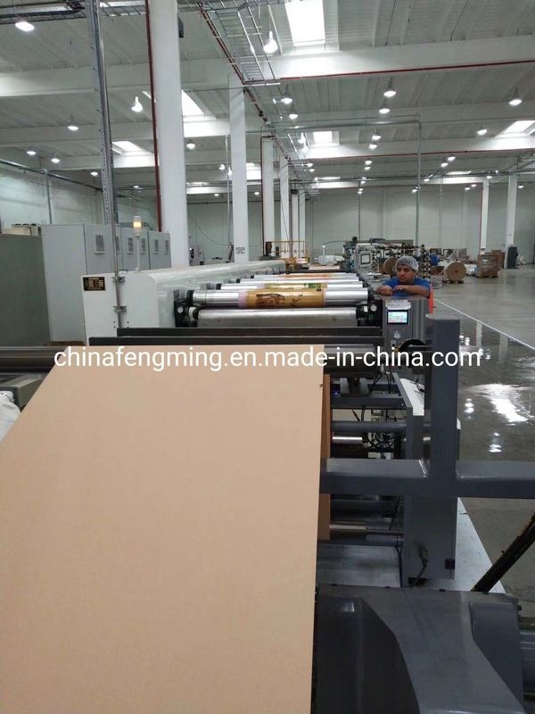 Roll to Roll Flexographic Printing Machine with 100mm Web Roller Diameter and 4 Colors