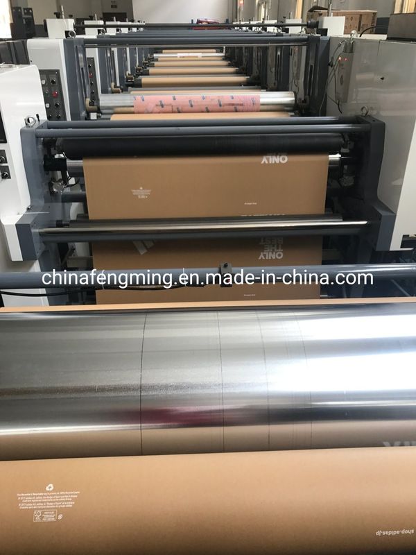 1/2/3/4/5/6 Color Paper Printing Machine Automatic Grade Automatic and Ceramic Anilox Roller