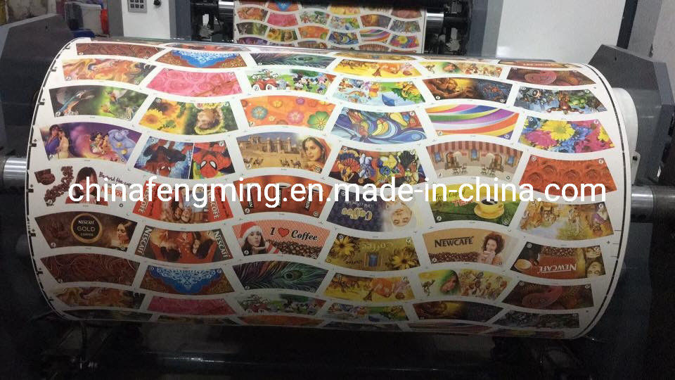 Speed 150m/mim Printing Speed Flexographic Printing Machine with Unit Type Structure