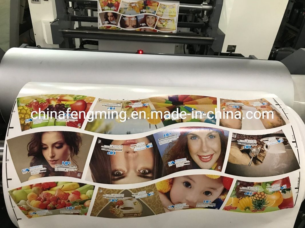 Speed 150m/mim Printing Speed Flexographic Printing Machine with Unit Type Structure