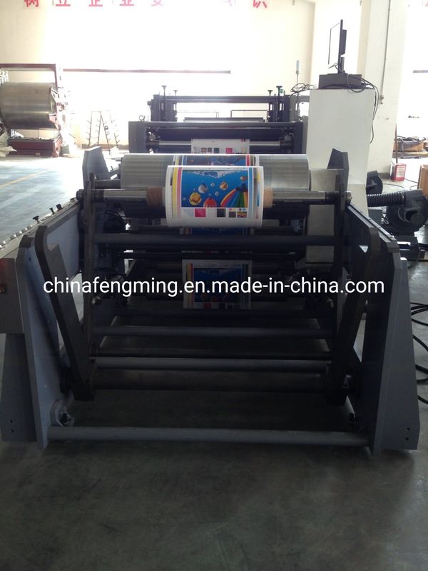 2 Colors Flexographic Printing Machine 1020mm With Ceramic Anilox Roller And UV IR Dryer