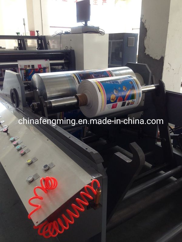 Fengming's Unit Type Structure FM-A650-1320 Flexo Press Printing Machine for Printing