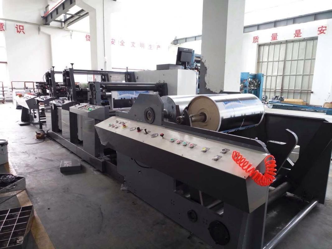 Power Supply 380V 3pH 50Hz Fengming Six Color Unit Type Paper Flexo Printing Machine