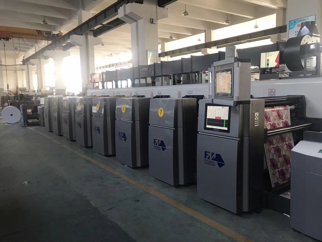 200m/min Printing Speed Coffee Cup Flexo Printing Machine with Unit Type Unit Design