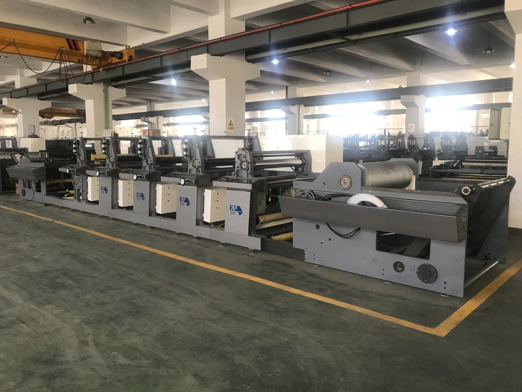 6 Colors Flexography Color Paper Cup Printing Machine With 380V 415V 440V 220V Power Supply