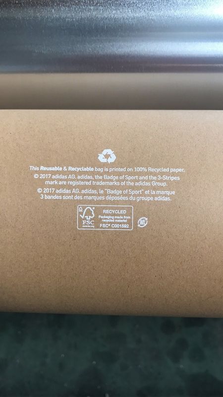 Water Based Ink Flexography Paper Bag Printing Machine 1020mm 1220mm 1320mm Unit Type