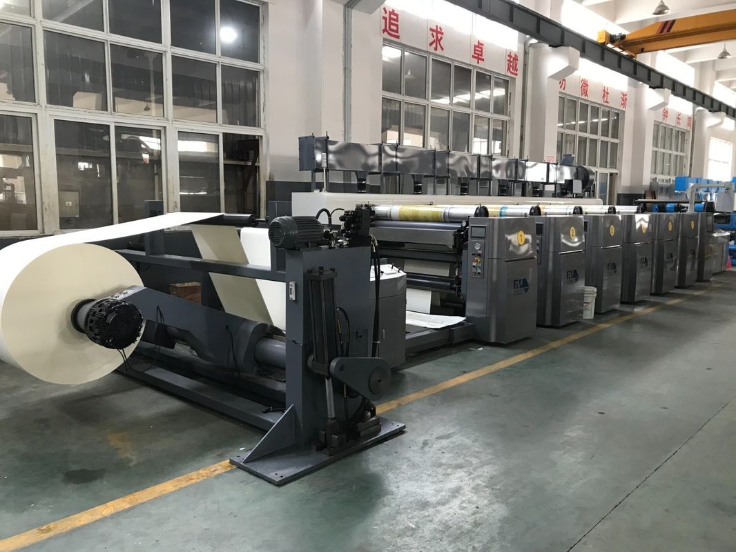 1370mm Max. Web Width Flexographic Printing Machine for Paper Cup Paper Bag Packaging