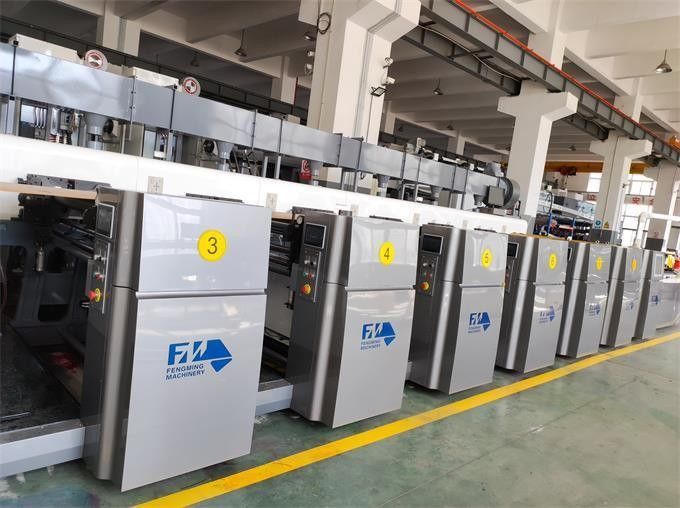 Hot Selling 4 Color High Speed Flexo Printing Machine Roll To Roll Flexographic Printing Machine Flexographic Printer
