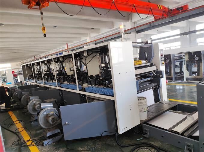 High Speed 4 Color Flexo Printing Machine Roll To Roll Flexographic Printing Machine Flexographic Printer