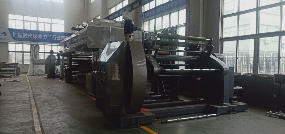 Hot Air IR Drying Computer Control Laminating Film Machine For 1350mm Max. Web Width
