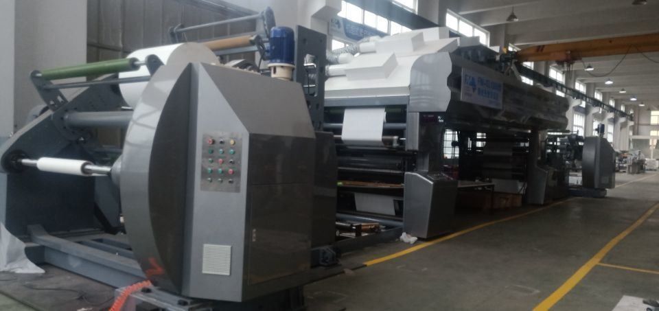 Hot Air IR Drying Water Based No Plastic Coating Machine For Max. Coating Width 1350mm
