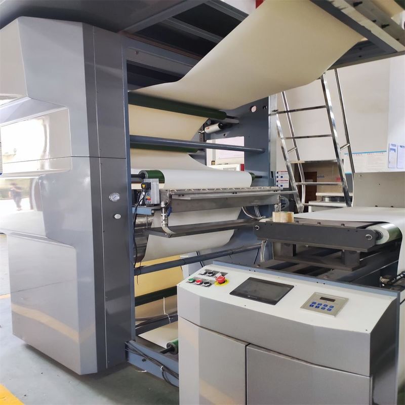 High Speed Wide Web Paper Cup Box Flexographic Printing Machine With Air Doctor Coater