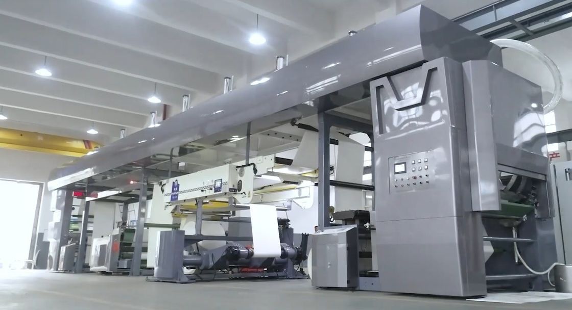 Double Stations Paper Cup Coating Machine For High Speed Paper Roll Coating Production