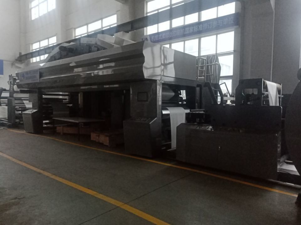 High Speed Non Stop Lap Joint Paper Coating Machine For Thin Paper Type