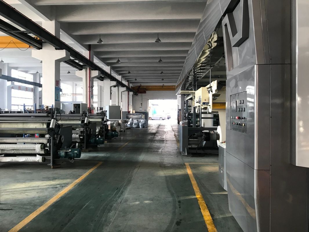 High Speed Non Stop Lap Joint Paper Coating Machine For Thin Paper Type