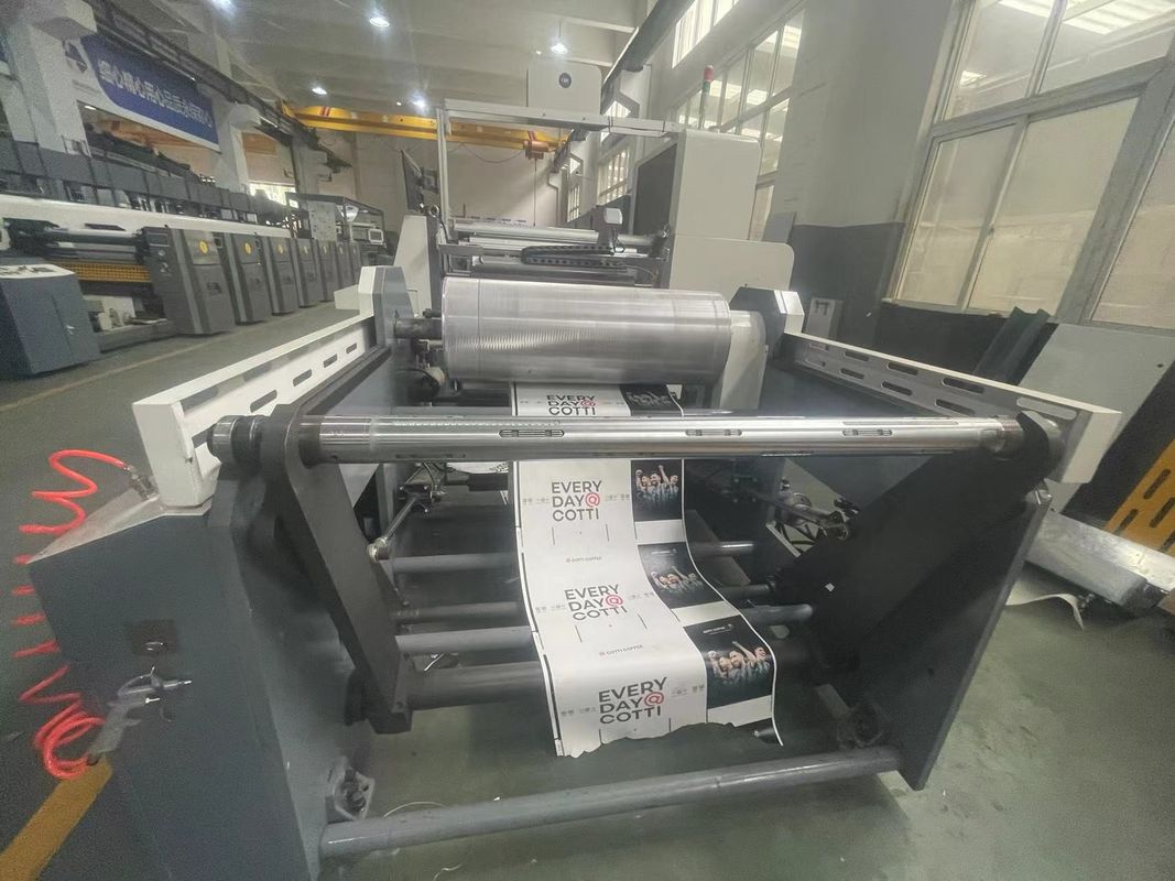 Web Guide System Sleeve Type Flexo Printing Machine with Auto Loading amp Unloading