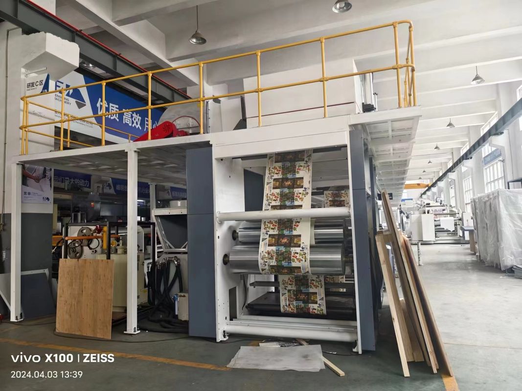 FM-TP1350 Double Station Coating Machine For Automatic Packaging Paper Production