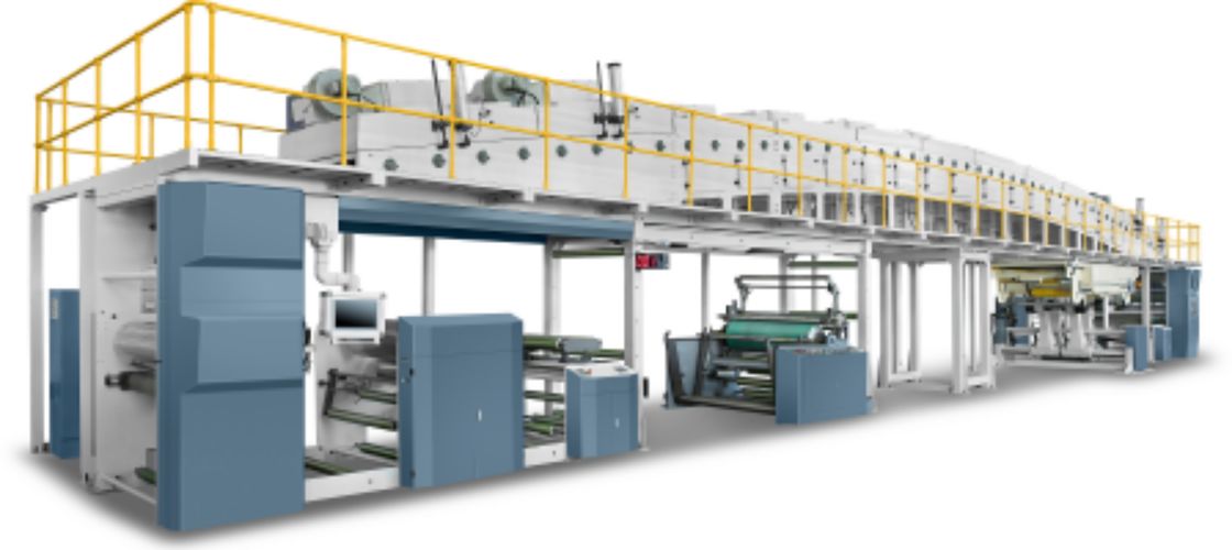 FM-TP1350 Double Station Coating Machine For Automatic Packaging Paper Production