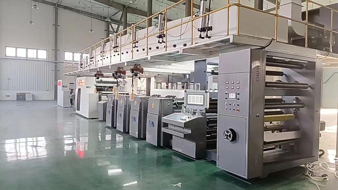 Max.Mechanical Speed 150m/min Flexo Printing Unit for Big Rewinder Diameter 1524mm