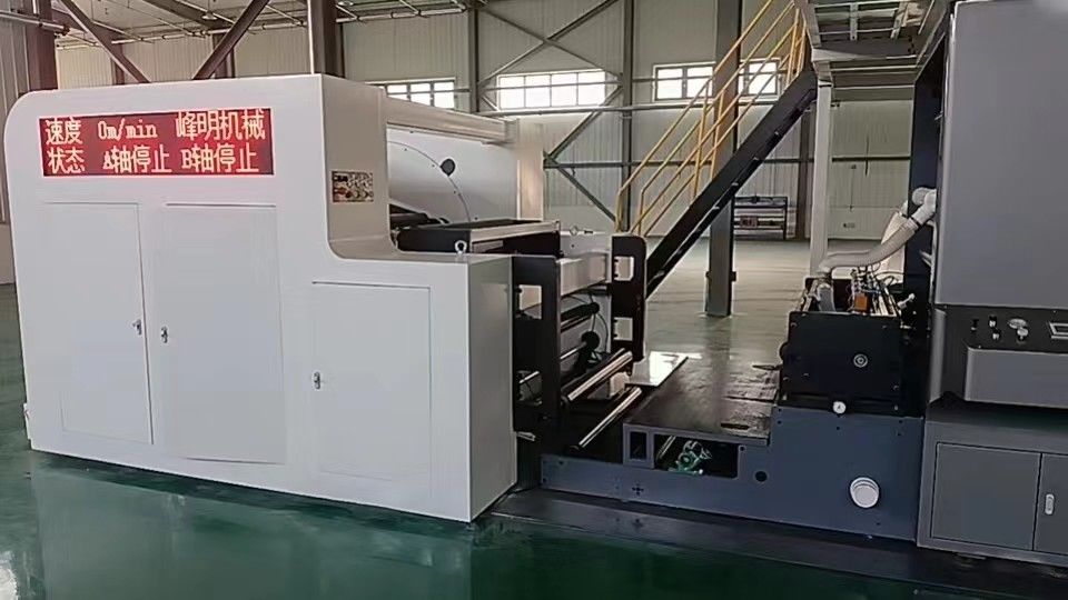 Max.Mechanical Speed 150m/min Flexo Printing Unit for Big Rewinder Diameter 1524mm