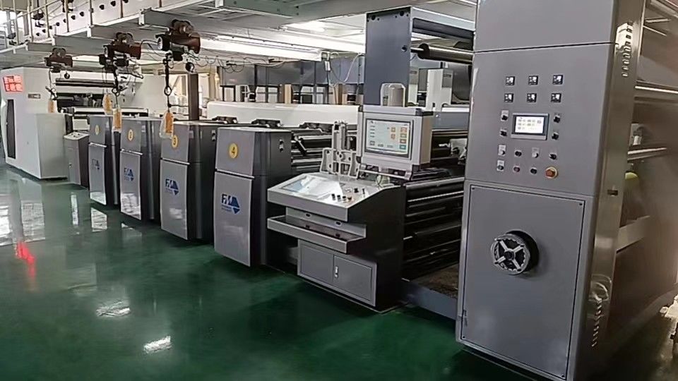 Max.Mechanical Speed 150m/min Flexo Printing Unit for Big Rewinder Diameter 1524mm