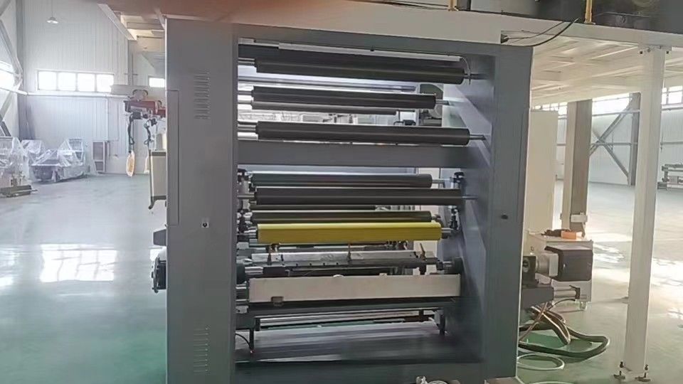 Max.Mechanical Speed 150m/min Flexo Printing Unit for Big Rewinder Diameter 1524mm