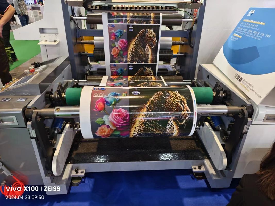 Sleeve Type Flexo Printing Machine for One-Step Printing Drying and Rewinding Process