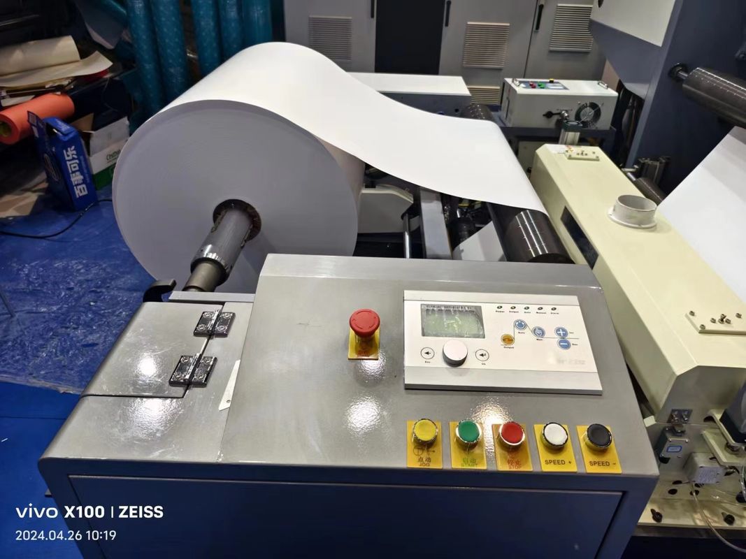 Sleeve Type Flexo Printing Machine for One-Step Printing Drying and Rewinding Process