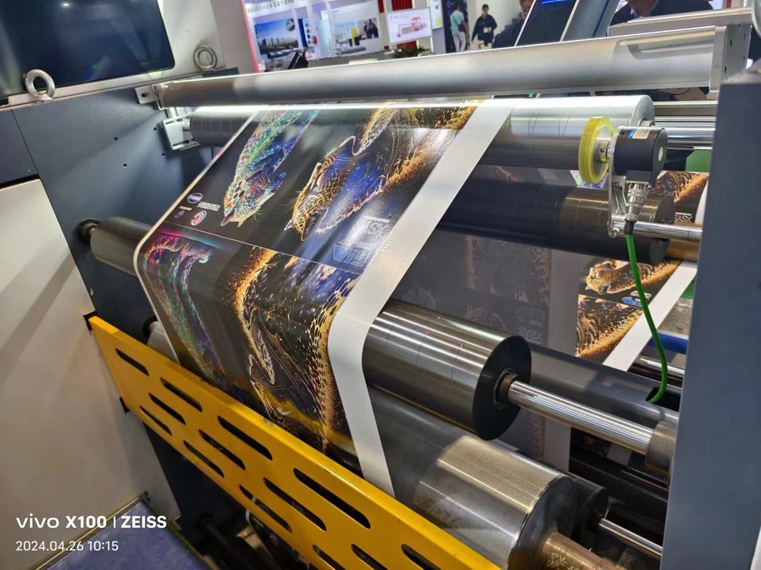 Sleeve Type Flexo Printing Machine with Servo Drive System for High Speed Printing