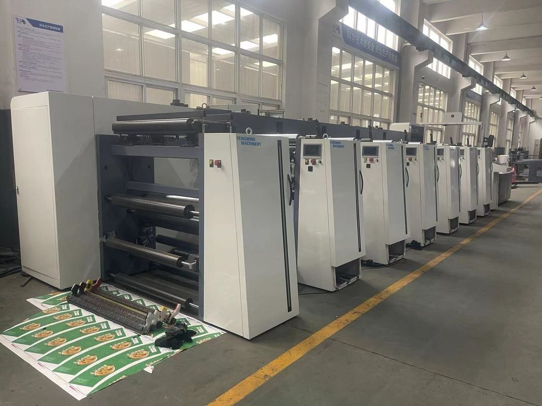 Paper Bag and Box Sleeve Type Flexo Printing Machine with Max. Printing Width of 630mm