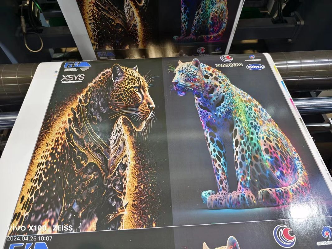 IR Dryer and Web Guide System Included in Sleeve Type Flexo Printing Machine