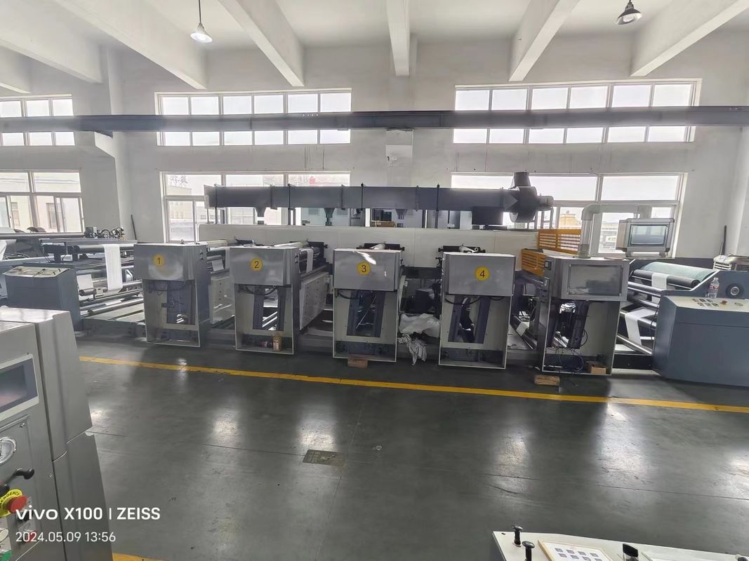 Customized Request Unit Type Flexo Printing Machine for Time and Material Saving