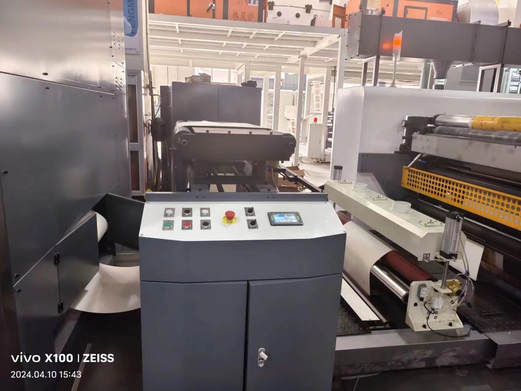 Unit Type Two 4 6 Colour Flexo Printer Label Flexographic Printing Machine