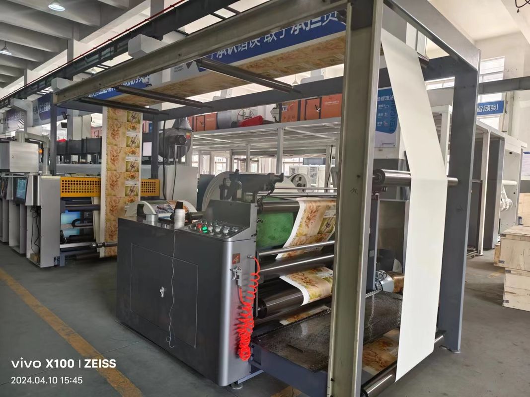 Sleeve Type Flexo Printing Machine with Servo Drive System for High Speed Printing