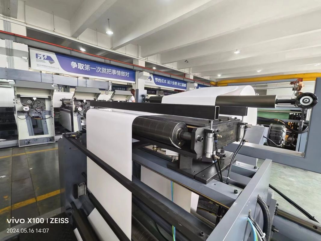 Unit Type Two 4 6 Colour Flexo Printer Label Flexographic Printing Machine