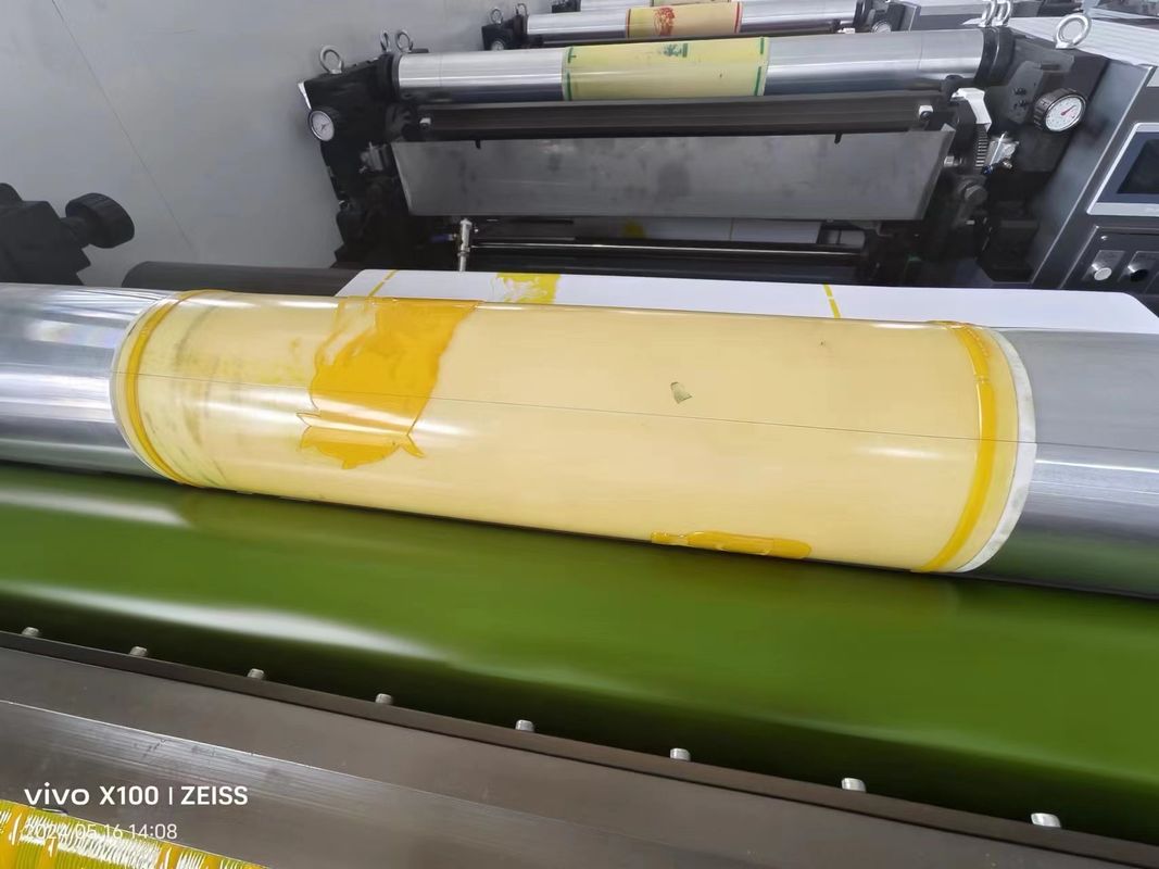 Unit Type Two 4 6 Colour Flexo Printer Label Flexographic Printing Machine