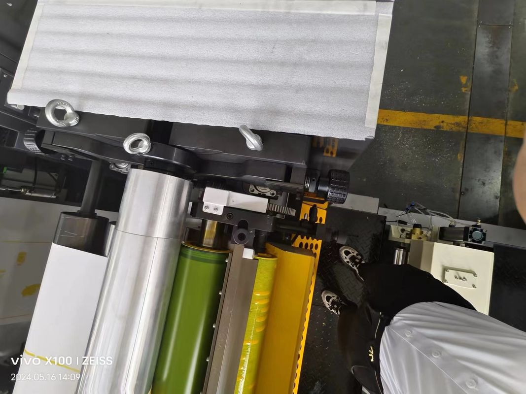 Unit Type Two 4 6 Colour Flexo Printer Label Flexographic Printing Machine